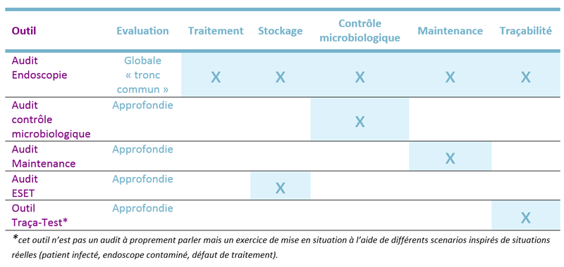 choix audit endoscopie